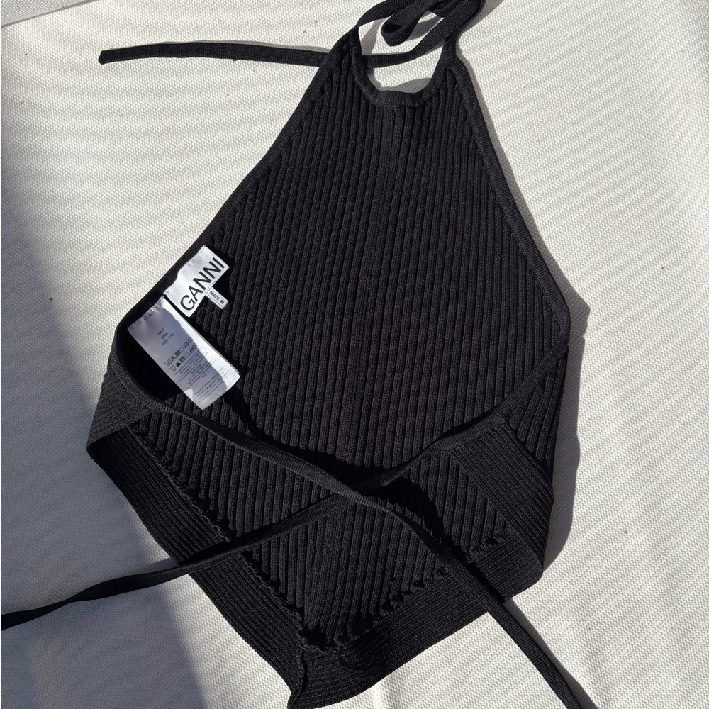 Ganni halter top